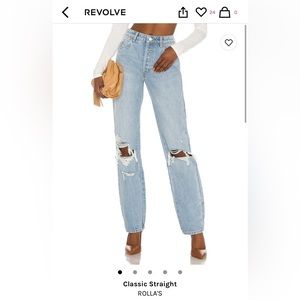 Rolla’s Classic Straight Jeans
